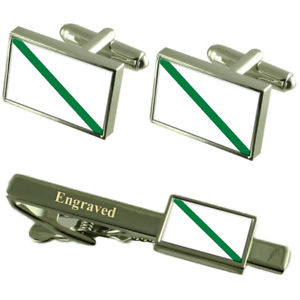 【送料無料】メンズアクセサリ―　エクアドルカフスボタンタイクリップセットquevedo city ecuador flag cufflinks engraved tie clip set
