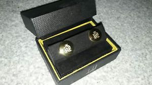 【貨物輸送無料】メンズ付属物― アルフレッドダンヒルホイールカフリンクスalfred dunhill knurl wheel cufflinks