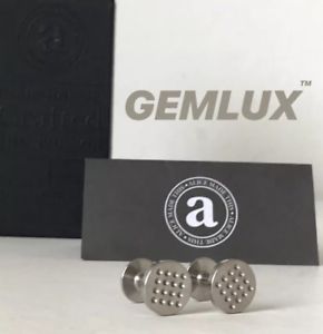 【貨物輸送無料】メンズ付属物― アリスエドガーステンレススチールカフスボタンalice made this edgar stainless steel cufflinks rrp 95