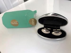 【送料無料】メンズアクセサリ―　アイルランドメンズスターリングシルバーカフリンクスフィールドfields of ireland mens sterling silver cufflinks perfect gift