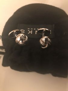 【送料無料】メンズアクセサリ―　ロンドンリンクカフスボタンバーシルバーlinks of london cufflinks knot t bar silver