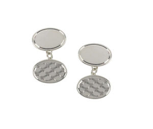 【送料無料】メンズアクセサリ―　スターリングカフスリンクgenuine sterling silver cufflinks