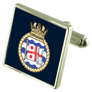 【送料無料】メンズアクセサリ―　comukmarforスターリングカフスリンクroyal navy comukmarfor sterling silver cufflinks