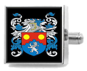 【送料無料】メンズアクセサリ―　イングランドカフスボタンメッセージボックスsutch england heraldry crest sterling silver cufflinks engraved message box