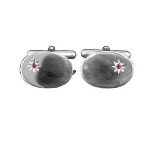 【送料無料】メンズアクセサリ―　ルビーカフスボタンセットwonderful ruby set cufflinks