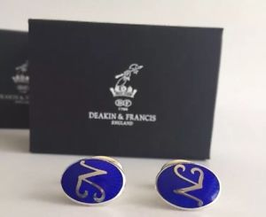 【送料無料】メンズアクセサリ―　ディーキンフランシスイニシャルスターリングシルバーカフリンクス￥deakin amp; francis initials sterling silver cufflinks n rrp 195