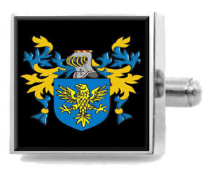 【送料無料】メンズアクセサリ―　イギリスカフスボタンボックスtrenance england heraldry crest sterling silver cufflinks engraved box