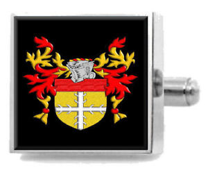 【送料無料】メンズアクセサリ―　イングランドカフスボタンボックスcrabtree england heraldry crest sterling silver cufflinks engraved box
