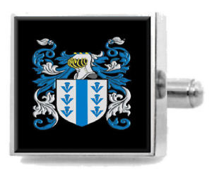 【送料無料】メンズアクセサリ―　アイルランドカフスボタンボックスmaclaughlin ireland heraldry crest sterling silver cufflinks engraved box