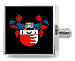 【送料無料】メンズアクセサリ―　ヘンダーソンイングランドカフスボタンボックスhenderson england heraldry crest sterling silver cufflinks engraved box