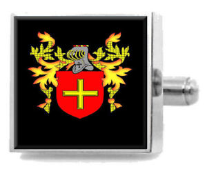 【送料無料】メンズアクセサリ―　アイルランドカフスボタンボックスrutledge ireland heraldry crest sterling silver cufflinks engraved box