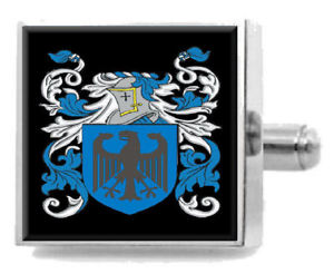 【送料無料】メンズアクセサリ―　イングランドカフスボタンボックスbrindley england heraldry crest sterling silver cufflinks engraved box