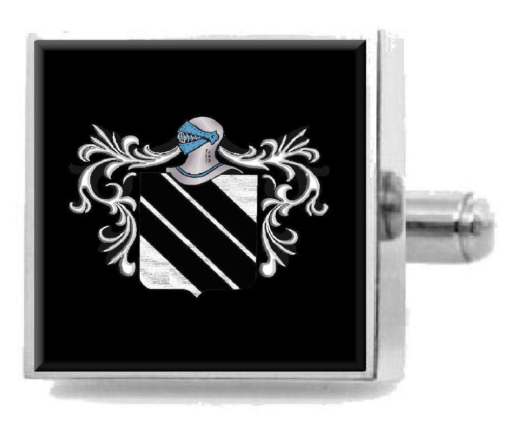 【送料無料】メンズアクセサリ―　イングランドカフスボタンボックスsanderson england heraldry crest sterling silver cufflinks engraved box