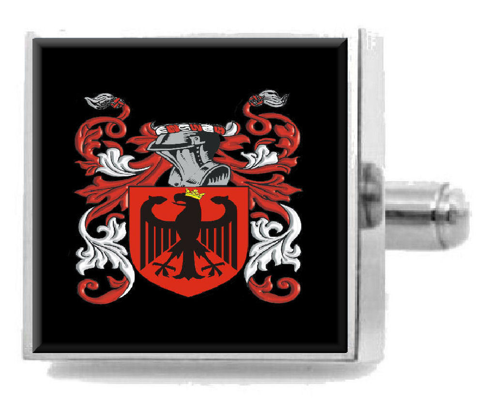 【送料無料】メンズアクセサリ―　イギリスカフスボタンボックスwallander england heraldry crest sterling silver cufflinks engraved box