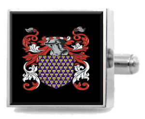 【送料無料】メンズアクセサリ―　スコットランドカフスボタンボックスcrammond scotland heraldry crest sterling silver cufflinks engraved box