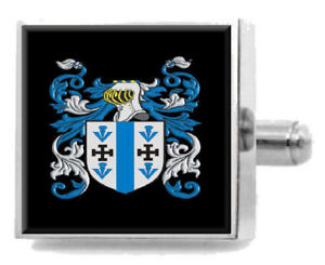 【送料無料】メンズアクセサリ―　スコットランドカフスボタンボックスmaccusker scotland heraldry crest sterling silver cufflinks engraved box