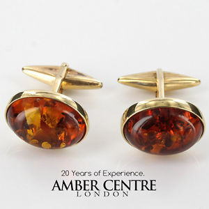 【貨物輸送無料】メンズ佩び物― 9ctgf005 rrp435イタリアバルトカフスリンクitalian made elegant baltic amber cufflinks インチ solid 9コンピュータ断層撮影法 gold gf005 rrp435