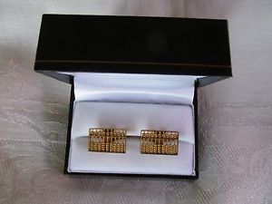 【貨物輸送無料】メンズ付属物― ｋゴールドカフリンクス9コンピュータ断層撮影法 9k gold abacus cufflinks