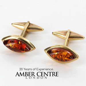 【貨物輸送無料】メンズ付属品― イタリア共和国ゴールド￥クラシックバルトカフスボタンitalian made classic baltic amber cufflinks インチ 9コンピュータ断層撮影法 gold gf0019 rrp335
