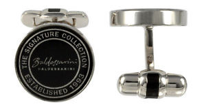 【貨物輸送無料】メンズ付属物― スターリングシルバーメンズデザイナーカフスボタンbaldessarini sterling silver mens designer cufflinks y2011c9000