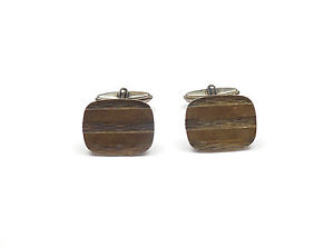 【送料無料】メンズアクセサリ―　ビンテージスターリングシルバーカフスボタンvintage 925 sterling silver patterned gents cufflinks 107g