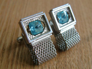 【送料無料】メンズアクセサリ―　vintage wraparound mesh cufflinks mens cufflinks stunningvintage wraparound mesh cufflinks mens cufflinks stunning 22,350円