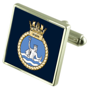 【送料無料】メンズアクセサリ―　ロイヤルネイビーオーシャンカフリンクスroyal navy hms ocean cufflinks