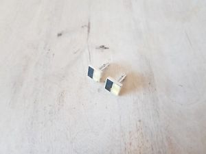 【貨物輸送無料】メンズ付属物― スターリングシルバーオレンジカフスボタンsterling silver cufflinks with amber stone  hand made