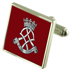 【送料無料】メンズアクセサリ―　ロイヤルカフリンクスarmy the royal yeomanry cufflinks