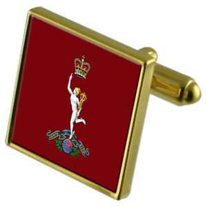 【送料無料】メンズアクセサリ―　ロイヤルカフリンクスarmy royal signals goldtone cufflinks