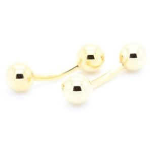 【送料無料】メンズアクセサリ― ダンベルcufflinks dumbbell
