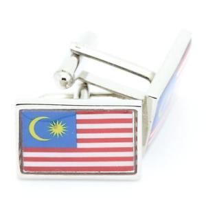【送料無料】メンズアクセサリ― cufflinksフラグマレーシアcufflinks flag  malaysia