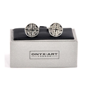 【送料無料】メンズアクセサリ&mdash;　カフスボタンセルティックシャツカフリンクスcufflinks celtic wedding groom best man shirt cuff links｜hokushin 16,086円
