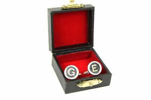 【貨物輸送無料】メンズ添え物― カフリンクスタイプライターキー？wunschbuchstaben cuff links typewriter keys miniblings schw n