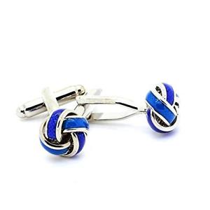 【送料無料】メンズアクセサリ― cufflinks double node bluecufflinks double node blue