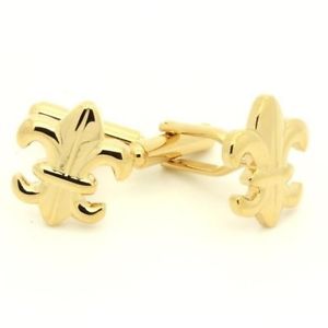 【送料無料】メンズアクセサリ― cufflinksユリcufflinks heraldic lily