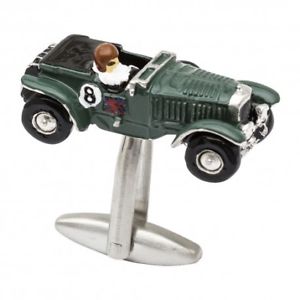 【送料無料】メンズアクセサリ― ブロワベントレーカフリンクス1930 blower bentley car cufflinks