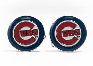 【送料無料】メンズアクセサリ― シカゴカブスカフリンクスリーグchicago cubs cufflinks mlb baseball