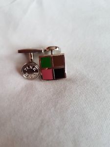 【貨物輸送無料】メンズ添え物― トーマスピンクカフリンクスthomas pink cufflinks