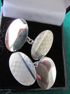 【貨物輸送無料】メンズ添え物― ヘンリーゴールドシルバーカフリンクスhenry grifiths amp; sons gold amp; silver cufflinks