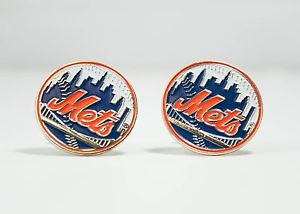 【送料無料】メンズアクセサリ―　ニューヨークメッツカフスボタンリーグ york mets cufflinks mlb baseball