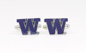 【送料無料】メンズアクセサリ―　ワシントンカフリンクスハスキーカスタムカレッジシアトルuniversity of washington cufflinks huskies ncaa custom college seattle udub