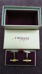 【貨物輸送無料】メンズ添え物― カフスリンクtm lewin cufflinks  nwot