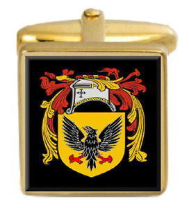 【貨物輸送無料】メンズ付属物― カレンスコットランドカフスリンクボックスセットcullen scotland family crest coat of arms heraldry cufflinks box set engraved