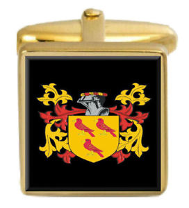 【貨物輸送無料】メンズ付属物― スコットランドカフスボタンボックスセットファミリークレストコートneithercut scotland family crest surname coat of arms cufflinks box set engraved