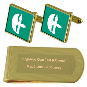 【貨物輸送無料】メンズ付属物― 102ゼムクリップボックス席書き割りarmy 102 logistic brigade engraved money clip box set