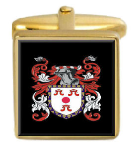 【貨物輸送無料】メンズ付属物― ミッチェルアイルランドカフスリンクボックスセットmitchell ireland family crest coat of arms heraldry cufflinks box set engraved