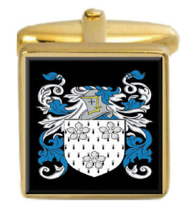 【貨物輸送無料】メンズ添え物― イングランドカフスボタンボックスセットファミリークレストコートboyde england family crest coat of arms heraldry cufflinks box set engraved