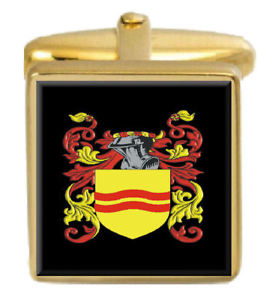 【貨物輸送無料】メンズ添え物― スコットランドカフスボタンボックスセットファミリークレストコートcranstoun scotland family crest coat of arms heraldry cufflinks box set engraved