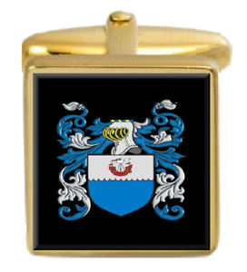 【貨物輸送無料】メンズ添え物― イングランドカフスボタンボックスセットファミリークレストコートupton england family crest coat of arms heraldry cufflinks box set engraved